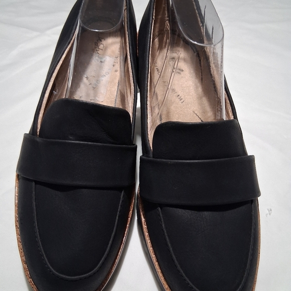 Life Stride Black Penny Loafers Modern Flats - Picture 4 of 8